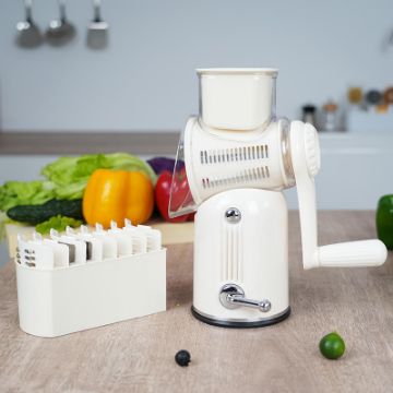 Show details for Multifunctional Rotary Grater & Slicer Picture of Multifunctional Rotary Grater & Slicer